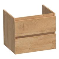 Brauer Joy - Onderkast - 60 cm - met 2 Softclose Lades Greeploos en 1 Sifon Uitsparing - Forest Tan - thumbnail