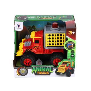 Dino Truck met Dino + Licht en Geluid