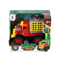 Dino Truck met Dino + Licht en Geluid - thumbnail