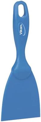 Handschraper vikan recht 75x210mm blauw