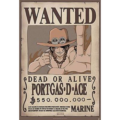 Poster One Piece - Wanted Ace 61x91,5cm Poster One Piece - Wanted Ace 61x91,5cm