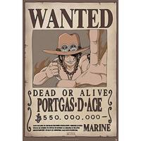 Poster One Piece - Wanted Ace 61x91,5cm - thumbnail