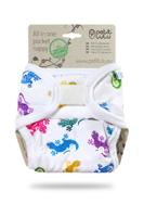 Petit Lulu Pocketluier Gecko klittenband - thumbnail