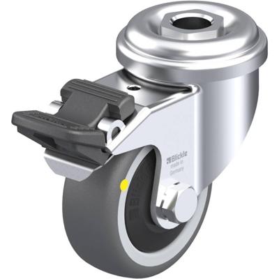 Blickle LRA-PATH 50KF-FI-ELS Zwenkwiel met rem Wieldiameter: 50 mm Draagvermogen (max.): 50 kg 1 stuk(s)