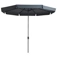 Parasol Syros Rond Ø3,5m - Grijs - thumbnail