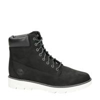 Timberland Keeley Field 6in nubuck veterboots zwart - thumbnail