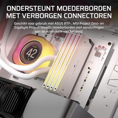 Corsair 5000T Midi-tower PC-behuizing Wit