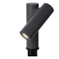 Lucide TATUM - Tuinspot - LED - 1x4,5W 3000K - IP65 - Antraciet - thumbnail