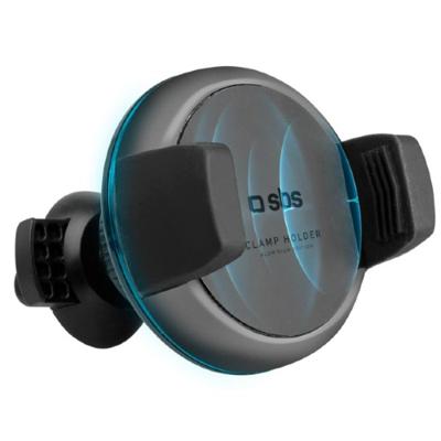 SBS Wireless Clamp circular phone Car Holder Qi charger 10W SBS Wireless Clamp circular phone Car Holder Qi charger 10W