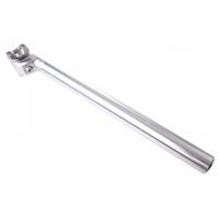 VWP zadelpen vast 27.2 x 350 mm aluminium zilver - thumbnail