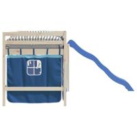 Gordijnen voor hoogslaper polyester blauw - thumbnail