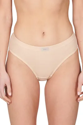 Dames heupslip ( Highleg mini ) - Katoenen vrouwen midi slip