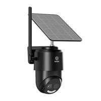 WOOX r4250 smart 4g outdoor ptz camera with solar panel kit, 2mp, 1920x1080p, 4g lte-fdd, black - thumbnail