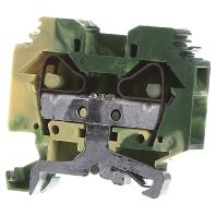 WAGO 283-107 Aardingsklem 12 mm Spanveer Toewijzing: Terre Groen, Geel 50 stuk(s) - thumbnail