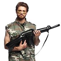 Opblaasbaar Swat geweer - thumbnail