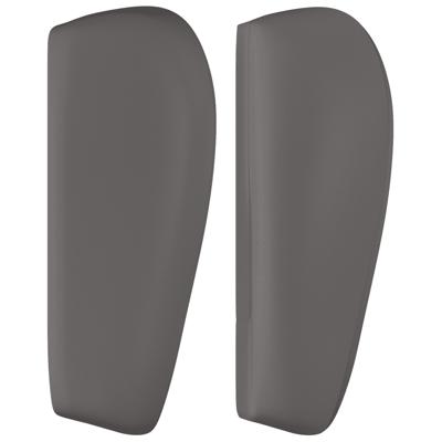 Boxspring met matras kunstleer grijs 160x200 cm - thumbnail