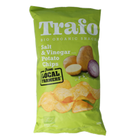 Trafo Chips handcooked salt & vinegar bio 125 Gram - thumbnail