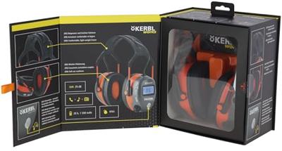 Kerbl Gehoorkap works met radio en bluetooth