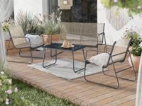 Complete tuinset GOTA bruin/antraciet - thumbnail