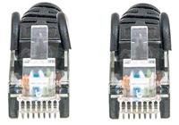 Intellinet 730419 RJ45 Netwerkkabel, patchkabel CAT 6 U/UTP 20.00 m Zwart 1 stuk(s) - thumbnail