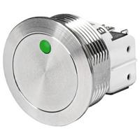 Schurter 3-145-516 Druktoets 250 V/AC 5 A (Ø) 19 mm IP40 1 stuk(s) - thumbnail