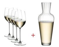 Riedel Wijnglazenset - Witte Wijnglazen - Veritas - Rieseling/Zinfandel + Mosel Decanter - thumbnail