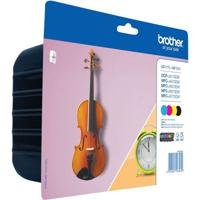 Brother inktcartridge, 1.200 pagina's, OEM LC-127XLVALBP, 4 kleuren - thumbnail