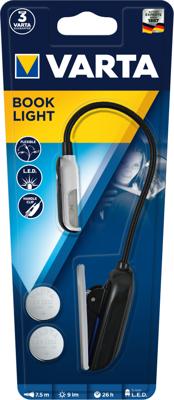 Zaklamp varta led book met 2x cr2032 batterijen