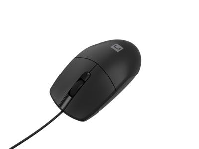 Muis Natec Ruff Plus Zwart Monochrome - thumbnail