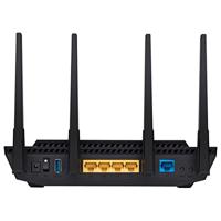 ASUS RT-AX58U (AX3000) Dual Band WiFi 6 Extendable Router, levenslange gratis netwerkbeveiliging, Instant Guard, 4G / 5G Router vervanger, ouderlijk toezicht, VPN, AiMesh ondersteuning, Smart Home - thumbnail