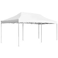 Partytent professioneel inklapbaar 6x3 m aluminium wit - thumbnail