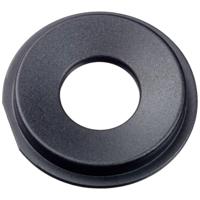 MEC 10ZB09 Ultranavimec Series Afdekkap Rond Zwart 1 stuk(s) - thumbnail