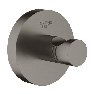 Grohe Essentials Handdoekhaak Ø 5,4x4,5 cm Hard Graphite Geborsteld