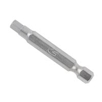 KS Tools 911.2810 Inbus-bit Speciaal staal Vernikkeld E 6.3 5 stuk(s) - thumbnail