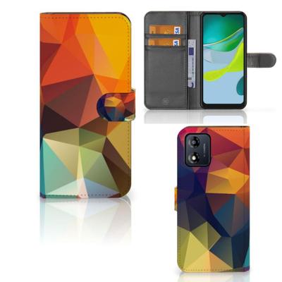Motorola Moto E13 4G | Book Case | Polygon Color