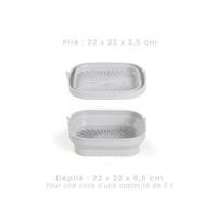 Set van 4 accessoires voor olievrije frituurpan - LIVOO - MEN428 - 1 opvouwbare 2-in-1 vorm - 1 set van 12 vormen - 1 borstel - 1 tang - thumbnail