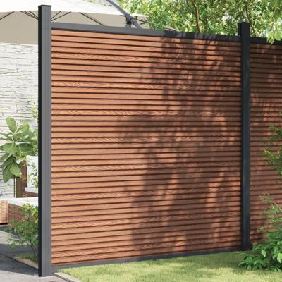 Schuttingpaneel 173x186 cm HKC bruin