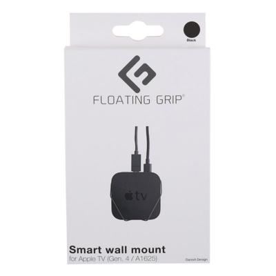 Floating Grip Apple TV Gen. 4 Wall Mount Black Floating Grip Apple TV Gen. 4 Wall Mount Black