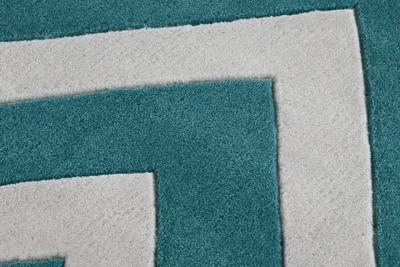 Tapijt DKD Home Decor 160 x 230 x 2 cm Polyester Zig-zag Tweekleurig