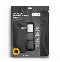 Premium ruilalbum voor 360 kaarten - Konix - 9 vakken, 63 x 88 mm per pagina - Magic: The Gathering, Pokémon, Yu-Gi-Oh! - Zwart - thumbnail