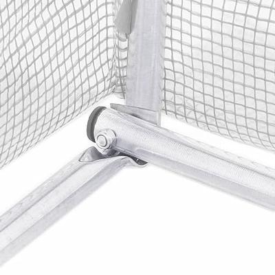 VidaXL Tuinkas met stalen frame 12 m² 6x2x2,85 m