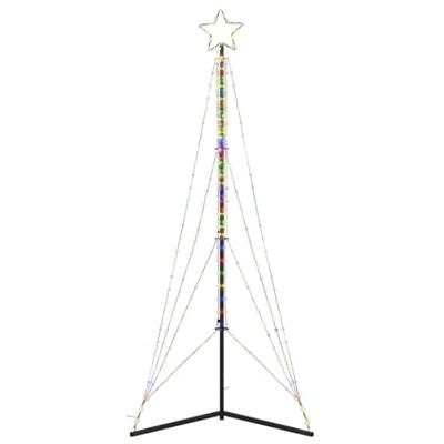 VidaXL Led-kerstboom 483 leds kleurrijk 240 cm