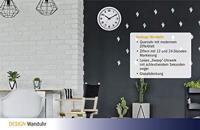 TFA Dostmann 60.3050.02 Wandklok Kwarts 305 mm x 305 mm x 38 mm Wit - thumbnail