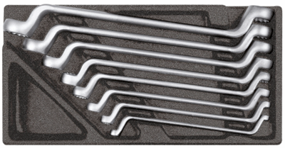 Gedore RED 3301697 R22150000 Dubbele ringsleutelset 8-delig Sleutelbreedte (metrisch) 07 - 29 mm