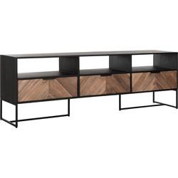 DTP Home TV-meubel 'Criss Cross' Hout en staal, 180cm