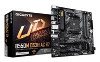 Gigabyte B550M DS3H AC R2 Moederbord Socket AMD AM4 Vormfactor Micro-ATX Moederbord chipset AMD® B550 - thumbnail