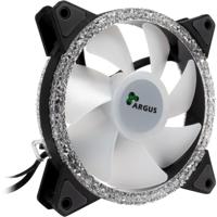 Inter-Tech argus rs-07 rgb set120x120x25 case fans (zwart, 3 stuks, 120 x 120 x 25 mm, pwm) - thumbnail