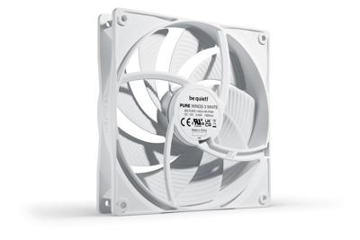 Be Quiet! pure wings 3 pwm high-speed case fan (wit, 140 x 140 x 25 mm)