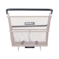 Basil Fietsmand cento mik 39 x 24 x 13 cm - nude metallic - thumbnail
