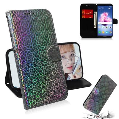 Voor Huawei Y5 2018/Y5 Lite 2018 effen kleur kleurrijke magnetische Buckle horizontale Flip PU lederen draagtas met houder & card slots & portemonnee Voor Huawei Y5 2018/Y5 Lite 2018 effen kleur kleurrijke magnetische Buckle horizontale Flip PU lederen draagtas met houder & card slots & portemonnee